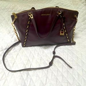 Michael Kors Burgundy tote
